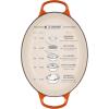 imageLe Creuset Enameled Cast Iron Signature Oval Dutch Oven 675 qt OysterRhone
