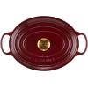 imageLe Creuset Enameled Cast Iron Signature Oval Dutch Oven 675 qt OysterRhone