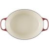 imageLe Creuset Enameled Cast Iron Signature Oval Dutch Oven 675 qt OysterRhone