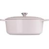 imageLe Creuset Enameled Cast Iron Signature Oval Dutch Oven 675 qt OysterShallot