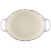 imageLe Creuset Enameled Cast Iron Signature Oval Dutch Oven 675 qt OysterShallot