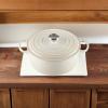 imageLe Creuset Enameled Cast Iron Signature Round Dutch Oven 55 qt Meringue