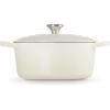 imageLe Creuset Enameled Cast Iron Signature Round Dutch Oven 55 qt Meringue