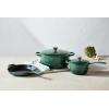 imageLe Creuset Enameled Cast Iron Signature Round Dutch Oven with Lid 55 Quart ShallotArtichaut