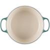 imageLe Creuset Enameled Cast Iron Signature Round Dutch Oven with Lid 55 Quart ShallotArtichaut
