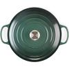 imageLe Creuset Enameled Cast Iron Signature Round Dutch Oven with Lid 55 Quart ShallotArtichaut