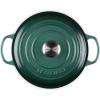imageLe Creuset Enameled Cast Iron Signature Round Dutch Oven with Lid 55 Quart ShallotArtichaut