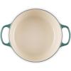 imageLe Creuset Enameled Cast Iron Signature Round Dutch Oven with Lid 55 Quart ShallotArtichaut
