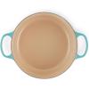 imageLe Creuset Enameled Cast Iron Signature Round Dutch Oven with Lid 55 Quart ShallotCaribbean