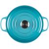 imageLe Creuset Enameled Cast Iron Signature Round Dutch Oven with Lid 55 Quart ShallotCaribbean