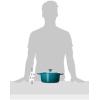 imageLe Creuset Enameled Cast Iron Signature Round Dutch Oven with Lid 55 Quart ShallotCaribbean