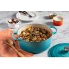 imageLe Creuset Enameled Cast Iron Signature Round Dutch Oven with Lid 55 Quart ShallotCaribbean