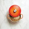 imageLe Creuset Enameled Cast Iron Signature Round Dutch Oven with Lid 55 Quart ShallotFlame