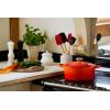 imageLe Creuset Enameled Cast Iron Signature Round Dutch Oven with Lid 55 Quart ShallotFlame