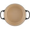 imageLe Creuset Enameled Cast Iron Signature Round Dutch Oven with Lid 55 Quart ShallotLicorice