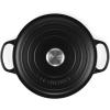 imageLe Creuset Enameled Cast Iron Signature Round Dutch Oven with Lid 55 Quart ShallotLicorice