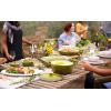 imageLe Creuset Enameled Cast Iron Signature Round Dutch Oven with Lid 55 Quart ShallotOlive