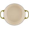 imageLe Creuset Enameled Cast Iron Signature Round Dutch Oven with Lid 55 Quart ShallotOlive