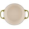 imageLe Creuset Enameled Cast Iron Signature Round Dutch Oven with Lid 55 Quart ShallotOlive
