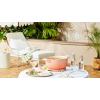 imageLe Creuset Enameled Cast Iron Signature Round Dutch Oven with Lid 55 Quart ShallotPeche