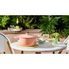 imageLe Creuset Enameled Cast Iron Signature Round Dutch Oven with Lid 55 Quart ShallotPeche