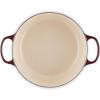 imageLe Creuset Enameled Cast Iron Signature Round Dutch Oven with Lid 55 Quart ShallotRhone