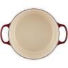 imageLe Creuset Enameled Cast Iron Signature Round Dutch Oven with Lid 55 Quart ShallotRhone