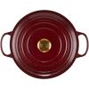 imageLe Creuset Enameled Cast Iron Signature Round Dutch Oven with Lid 55 Quart ShallotRhone