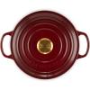 imageLe Creuset Enameled Cast Iron Signature Round Dutch Oven with Lid 55 Quart ShallotRhone
