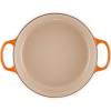 imageLe Creuset Enameled Cast Iron Signature Round Wide Dutch Oven 675 qt CaribbeanFlame