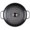 imageLe Creuset Enameled Cast Iron Signature Round Wide Dutch Oven 675 qt CaribbeanOyster