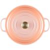 imageLe Creuset Enameled Cast Iron Signature Round Wide Dutch Oven 675 qt CaribbeanPeche