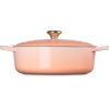 imageLe Creuset Enameled Cast Iron Signature Round Wide Dutch Oven 675 qt CaribbeanPeche