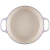 imageLe Creuset Enameled Cast Iron Signature Round Wide Dutch Oven 675 qt CaribbeanShallot