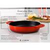 imageLe Creuset Signature Cast Iron Everyday Pan 11quot CaribbeanArtichaut
