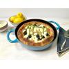 imageLe Creuset Signature Cast Iron Everyday Pan 11quot CaribbeanPeche