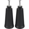 imageLe Creuset Signature Stoneware Oil ampamp Vinegar set 10 oz each Black OnyxBlack Onyx