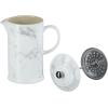 imageLe Creuset Stoneware French Press 34 oz ShallotMarble