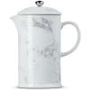 imageLe Creuset Stoneware French Press 34 oz ShallotMarble