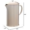 imageLe Creuset Stoneware French Press 34 oz ShallotMeringue