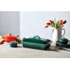 imageLe Creuset Stoneware Heritage Covered Rectangular Casserole 4 qt 12quot x 9quot CaribbeanArtichaut