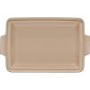 imageLe Creuset Stoneware Heritage Covered Rectangular Casserole 4 qt 12quot x 9quot CaribbeanDeep Teal