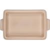 imageLe Creuset Stoneware Heritage Covered Rectangular Casserole 4 qt 12quot x 9quot CaribbeanFlame