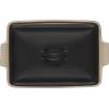 imageLe Creuset Stoneware Heritage Covered Rectangular Casserole 4 qt 12quot x 9quot CaribbeanLicorice