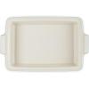 imageLe Creuset Stoneware Heritage Covered Rectangular Casserole 4 qt 12quot x 9quot CaribbeanSea Salt