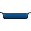 imageLe Creuset Stoneware Heritage Rectangular Dish 4 qt 12quot x 9quot Caribbean LargeMarseille