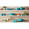 imageLe Creuset Stoneware Set of 4 Mugs 14 oz each CaribbeanCaribbean