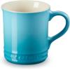 imageLe Creuset Stoneware Set of 4 Mugs 14 oz each CaribbeanCaribbean