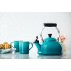 imageLe Creuset Stoneware Set of 4 Mugs 14 oz each CaribbeanCaribbean