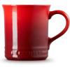 imageLe Creuset Stoneware Set of 4 Mugs 14 oz each CaribbeanCerise
